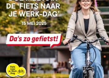 Fiets naar je werk-dag, een feestje op 15 mei!