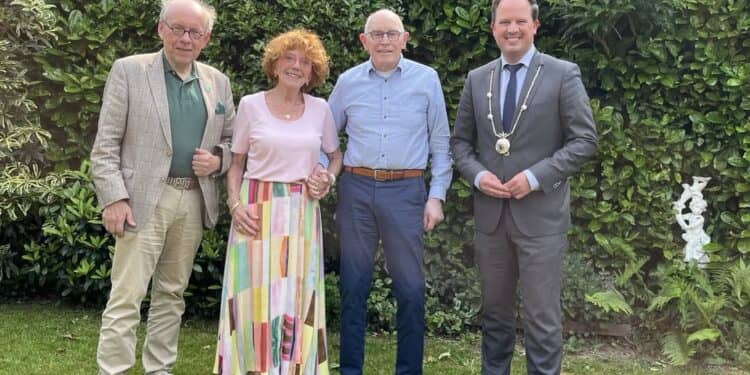 60-jarig huwelijksjubileum van Wachelder-Scheepers