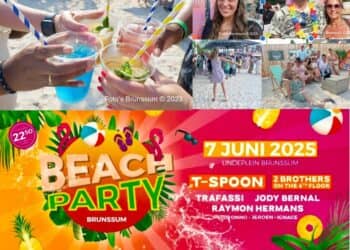 Dansen in het zand op de Beach Party!
