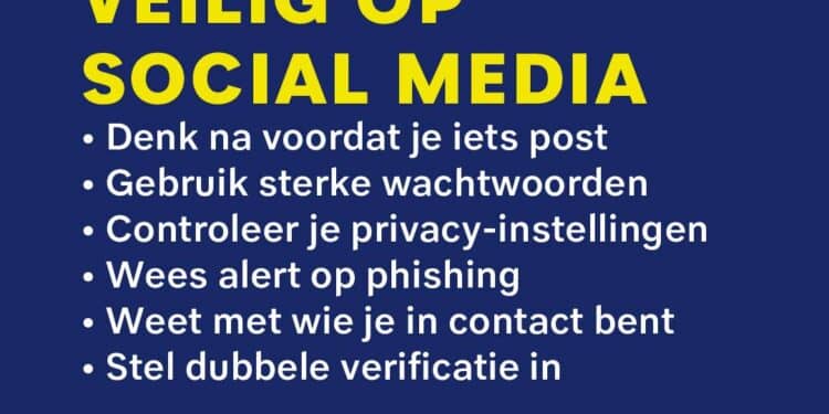 Veiligheid op social media – tips voor een veilige online omgeving