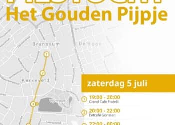 PILSTOCHT “HET GOUDEN PIJPJE” 2025 – VIER CAFÉS, GRATIS TOEGANG EN FOTOGRAAF AANWEZIG