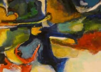 Dialoog in acryl en hout – de kleurrijke expo van Jos Videler