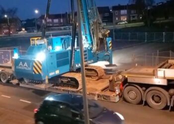 Groundbreaking Machinery Arrives for Dorpstraat & Prins Hendriklaan Developments
