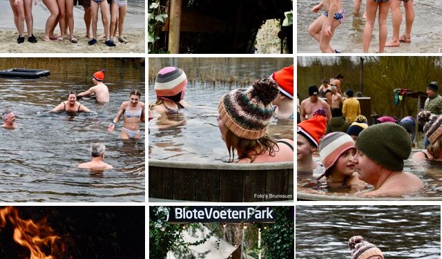 Maak een aansprekende titel bij dit bericht. Plaats geen andere tekst in de titel.Nieuw jaar, frisse start. Nieuwjaarsduik in het teken van een ijskoude maar feestelijke traditie bij het BloteVoetenPark…