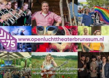 Maak een aansprekende titel bij dit bericht. Plaats geen andere tekst in de titel.Openluchttheater Brunssum viert 75 jaar! Het Openluchttheater van Brunssum bestaat dit jaar – 2026 – 75 jaar.  Dit viere…