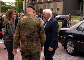 Duitse bondspresident en minister Yeşilgöz bij NAVO-hoofdkwartier in Brunssum