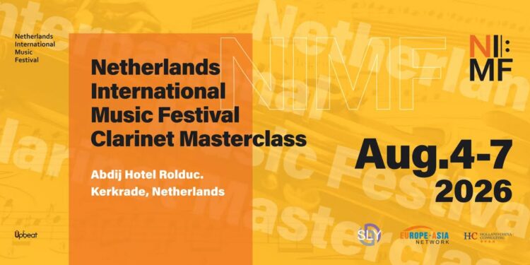 Schrijf een korte en pakkende titel in het Nederlands op basis van de onderstaande Facebooktekst: In Abdij Rolduc genieten deelnemers en muziekliefhebbers momenteel van het Clarinetfestival. Internationale topdocenten uit onder andere China, Frankrijk, het VK en Polen geven hier unieke masterclasses en workshops. Wil je meer weten over het programma of tickets voor de optredens bemachtigen? Check snel alle informatie op de website: nimusicfestival.com. Gebruik normale Nederlandse hoofdletterregels: – Begin de titel met een hoofdletter. – Gebruik hoofdletters bij plaatsnamen of namen van personen. – Schrijf de rest van de titel zoals gebruikelijk, zonder onnodige hoofdletters. Geef alleen de titel terug. Geen uitleg of extra tekst.