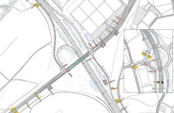 Schrijf een korte en pakkende titel in het Nederlands op basis van de onderstaande Facebooktekst: 🚧 Nachtafsluiting N281 ter hoogte van Simpelveld  🚧 Op vrijdag 21 augustus vinden werkzaamheden plaats op de brug van de N281 over de A76 ter hoogte van Simpelveld. Dat betekent dat de brug van de N281 over de A76, ter hoogte van de verkeerslichten bij de aansluiting met de A76, volledig is afgesloten voor al het verkeer van vrijdag 21 augustus van 20.00 uur tot zaterdag 22 augustus 05.00 uur. Indien de werkzaamheden eerder zijn afgerond, wordt de weg eerder vrijgegeven. Het verkeer wordt tijdens de afsluiting omgeleid. De omleidingsroutes worden ter plaatse aangegeven met gele bebording. Weggebruikers wordt geadviseerd hun reis vooraf te plannen en rekening te houden met extra reistijd. Wij danken u voor uw begrip tijdens de uitvoering van de werkzaamheden..    Gebruik normale Nederlandse hoofdletterregels:   – Begin de titel met een hoofdletter.   – Gebruik hoofdletters bij plaatsnamen of namen van personen.   – Schrijf de rest van de titel zoals gebruikelijk, zonder onnodige hoofdletters.  Geef alleen de titel terug. Geen uitleg of extra tekst.